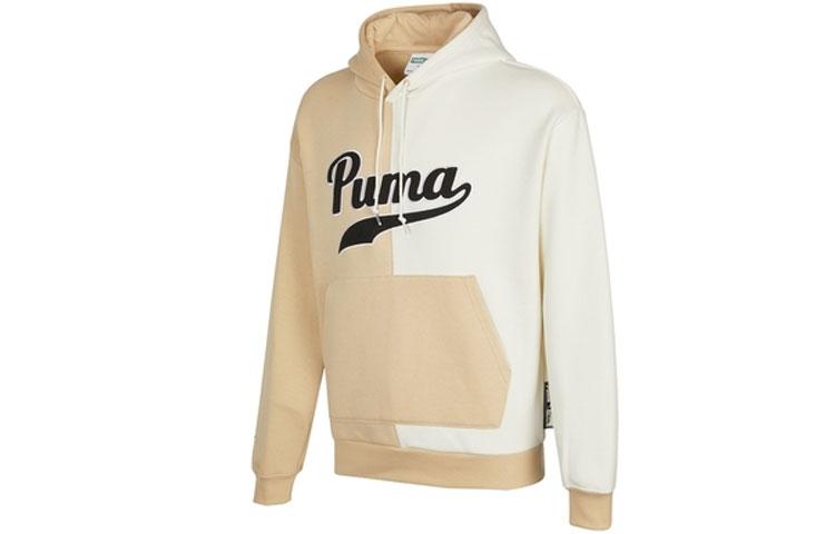 Свитшот PUMA Мужской Светло-коричневый С капюшоном Умеренный Обычный 534381-20 M