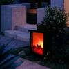 Simulation Kamin Batterie Betrieben Exquisite Verarbeitung Charmante LED Flamme Kamin Tisch Lampe für Zu Hause
