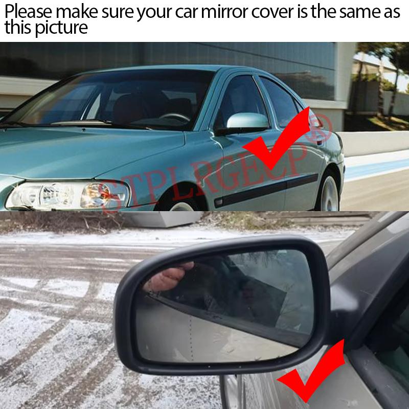 Auto Car Left Right Hand Side Door Wing Reaview Mirror Glass Heated Replacement for Volvo S60 S80 V70 XC70 2004-2006