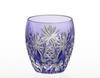 Kagami Crystal Kiriko Rocks Glass (Yaraige with Star Pattern), 240cc, T727-2668CMP