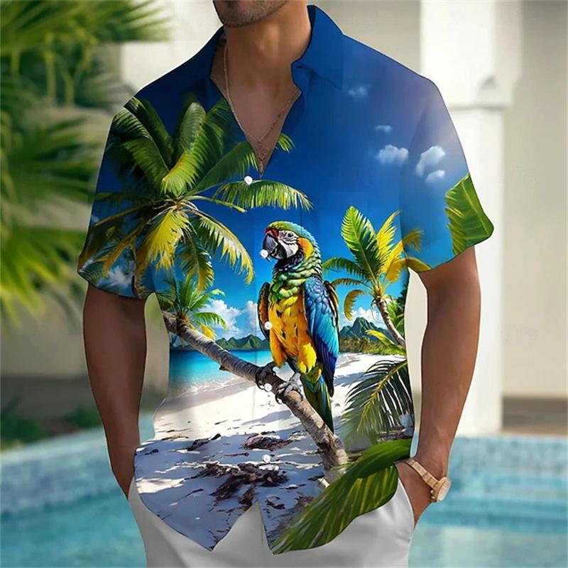 3d Print Shirt Men Women Fashion Shirts 2026 Short Sleeve Hawaiian Shirts Blouse Y2K Men's Clothing