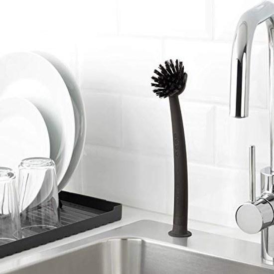 IKEA RINNIG Szczotka do mycia naczyń Szara