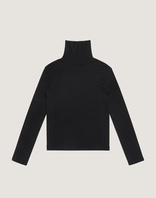 HENNIT Wool Turtleneck (Black)