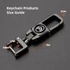 Stainless Steel Car Logo Keychain 3D Decoration Keyring Accessories For Citroen C8 DS3 C6 C3 Vts C4 Saxo C4L C5 C2 Xsara C3-XR