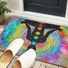 Chakra Balance Meditation Office Rug Chair Mat, Entryway Carpet, Suitable for Front Door, Bedroom, Living Room, Desk, Holiday Gift