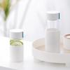 Chahua Portable Single-Walled Borosilicate Glass Water Bottle