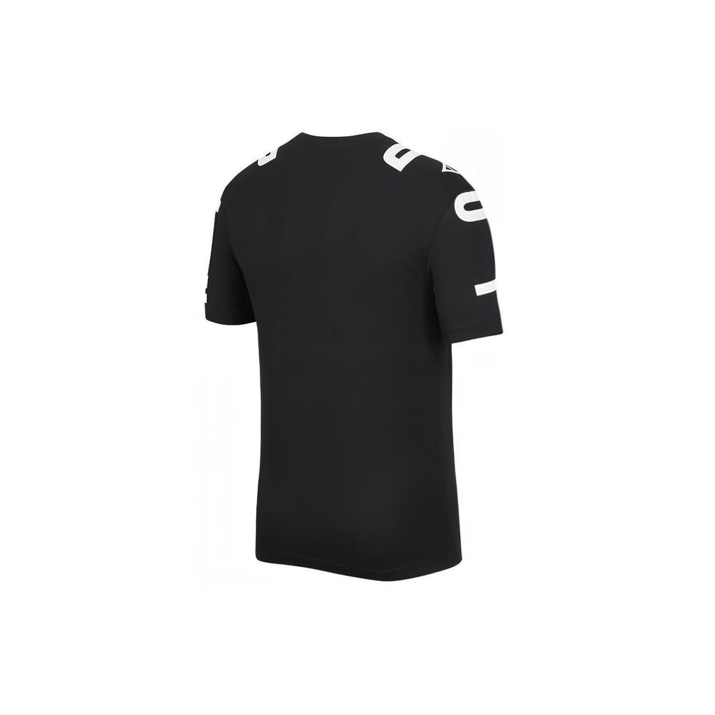 Jordan T Shirts Men's Black Crew Neck Moderate Straight Fit CZ2490-010
