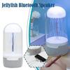 Colorful Jellyfish Lamp Rainbow Light Mini Jellyfish Speaker Portable Bluetooth Speaker