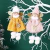 Christmas Plush Angel for Doll Tree Garland Christmas Decorations Party Hanging