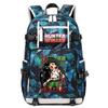 Hunter Anime School Bag Large Capacity Lightweight Student Backpack for Boys Girls Daily Use