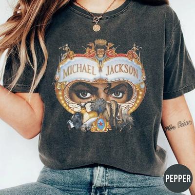 Vintažiniai Michael Jackson Koncerto Marškinėliai, Michael Jackson Grafiniai Marškinėliai