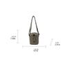 Nylon Rope Nylon Shoulder Bag Solid Color Water Bottle Pouch Drawstring Crossbody Bag  Daily