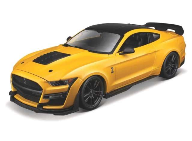 

2020 Ford Mustang Shelby GT500 Желтый масштабная литая модель Ford Mustang Shelby GT500 Maisto литая модель Черный/MAISTO 1/18 автомобиль. машина.