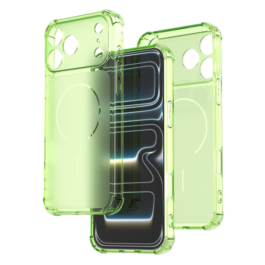 Personalized Transparent, Suitable for Apple 17/16Promax Mobile Phone Case IP15 Four-corner Airbag 14/13 Anti-drop 12 Soft 11