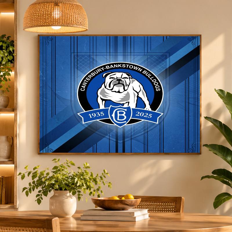 5D Diamond Painting Canterbury-Bankstown Bulldogs DIY Full Drill Diamond Art Kit Home Decoration