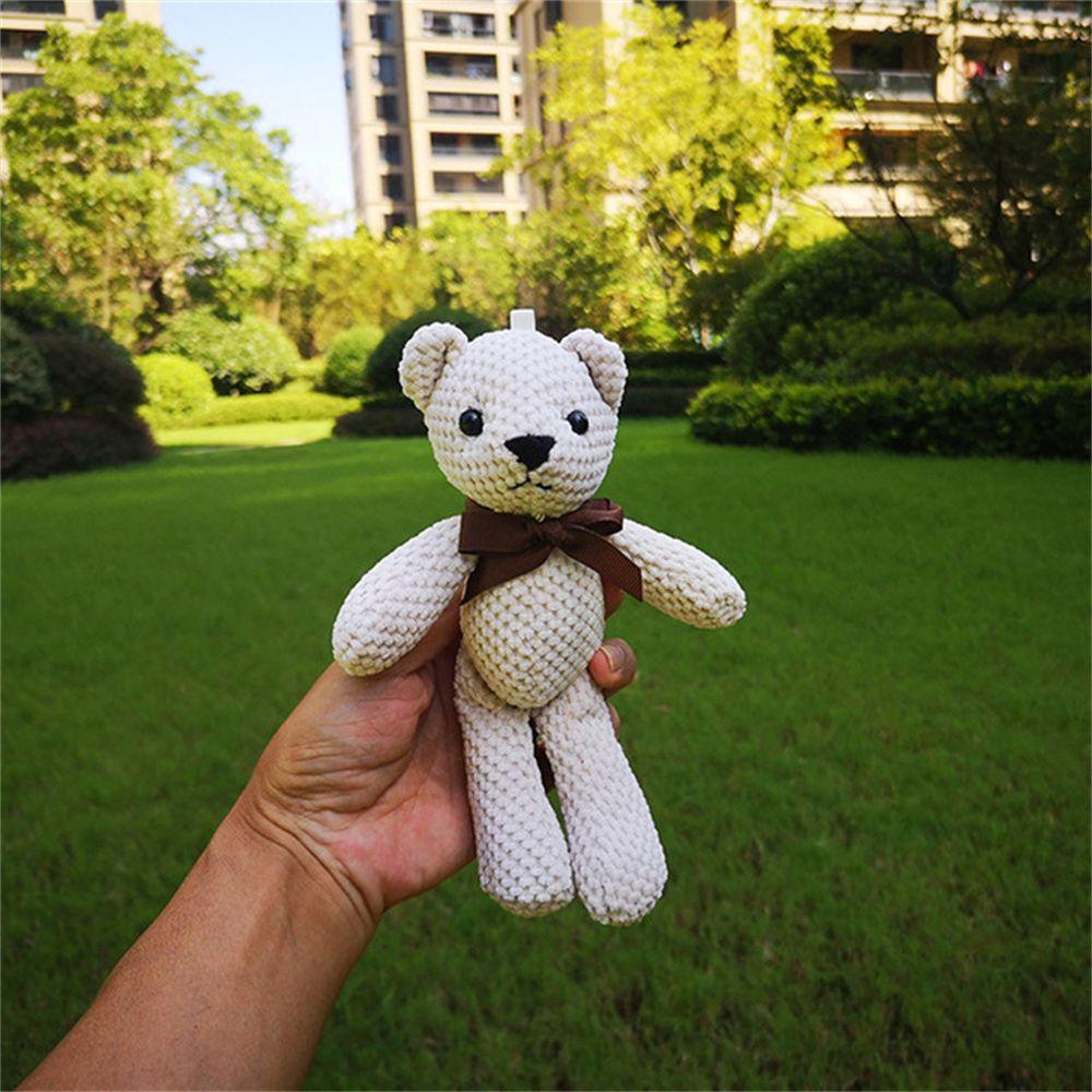 Party Decor Toy Decorations Key Pendant Soft Toys Bear Stuffed Toys Bear Plush Toy Stuffed Animals
