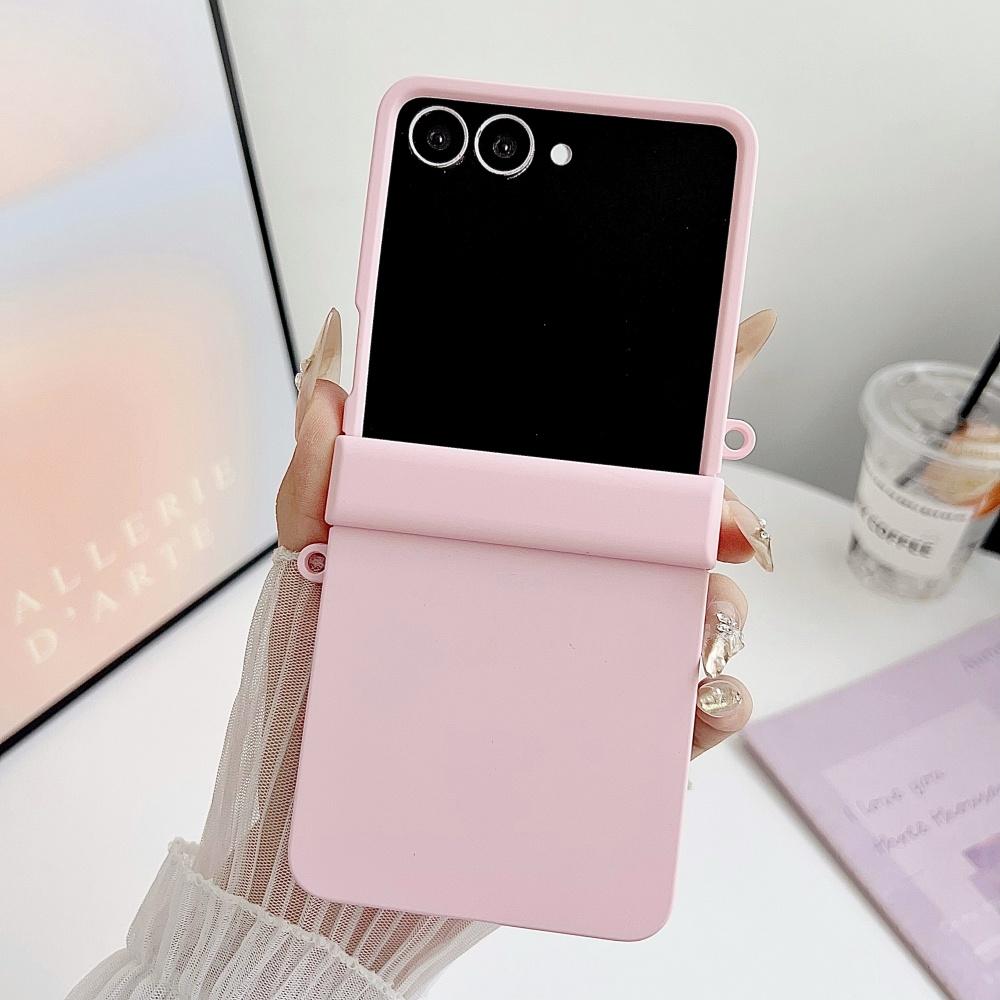 Matte Farbkollisionshülle für Samsung Galaxy Z Flip 7 6  4 3 Zflip flip7 Gradient Zweifarbig Hart Stoßfest Abdeckung