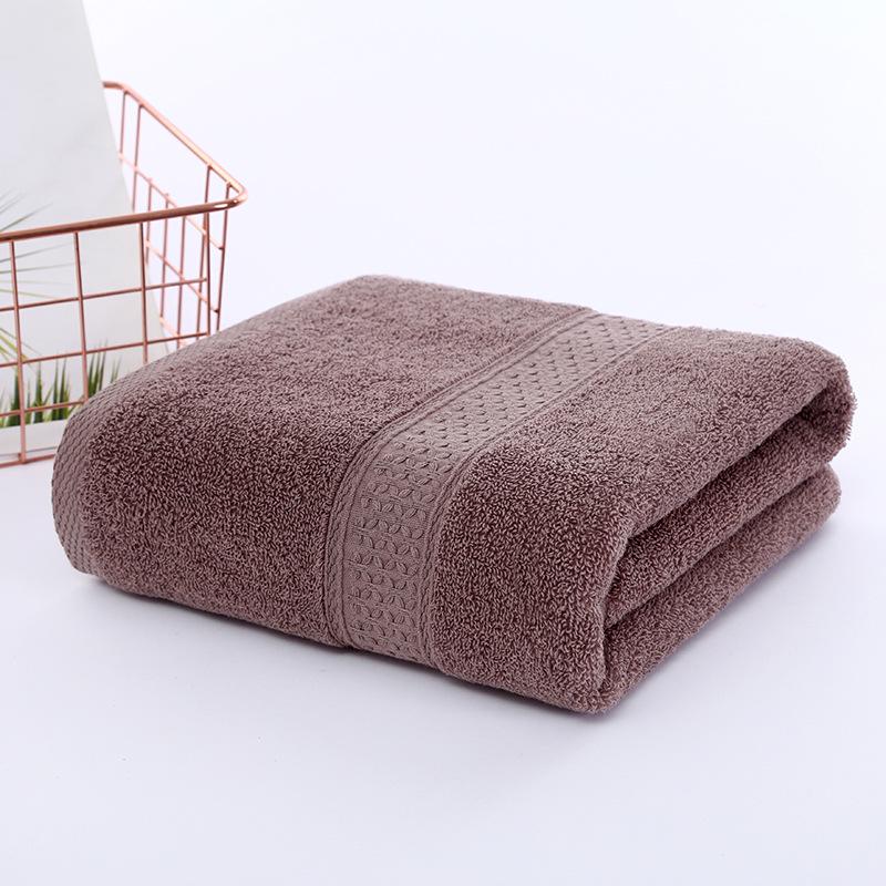 Quick-Drying, Absorbent, No-Shed, Thickened Unisex Bath Towel - 100% Pure Cotton for Adults