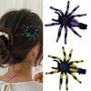 Eye Catching Spiders Hair Clip Multifunctional Stylish Barrettes Elegant Women for Trendy and Creative Styles