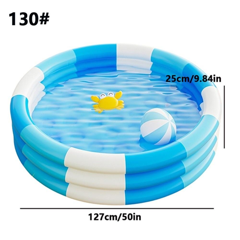Relaxing Inflatable Pool Round Water Pool Thickened Baby Toddlers Swimming Pool  Indoor Outdoor