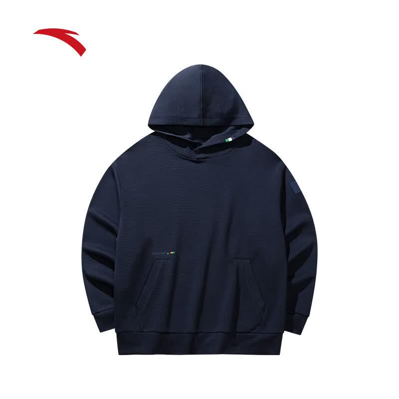 Anta Men s Casual Hooded Pullover Sweatshirt S