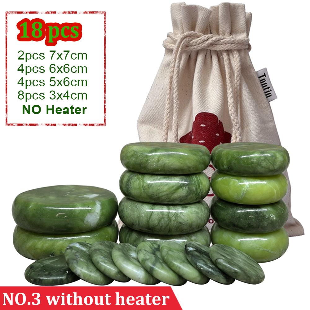 

Тонтин нефритовая глазурь, массажный набор с горячими камнями, массажер для спины, уход за здоровьем, камни для массажа позвоночника, базальтовый лавовый камень, спа （NO3 No Heater）