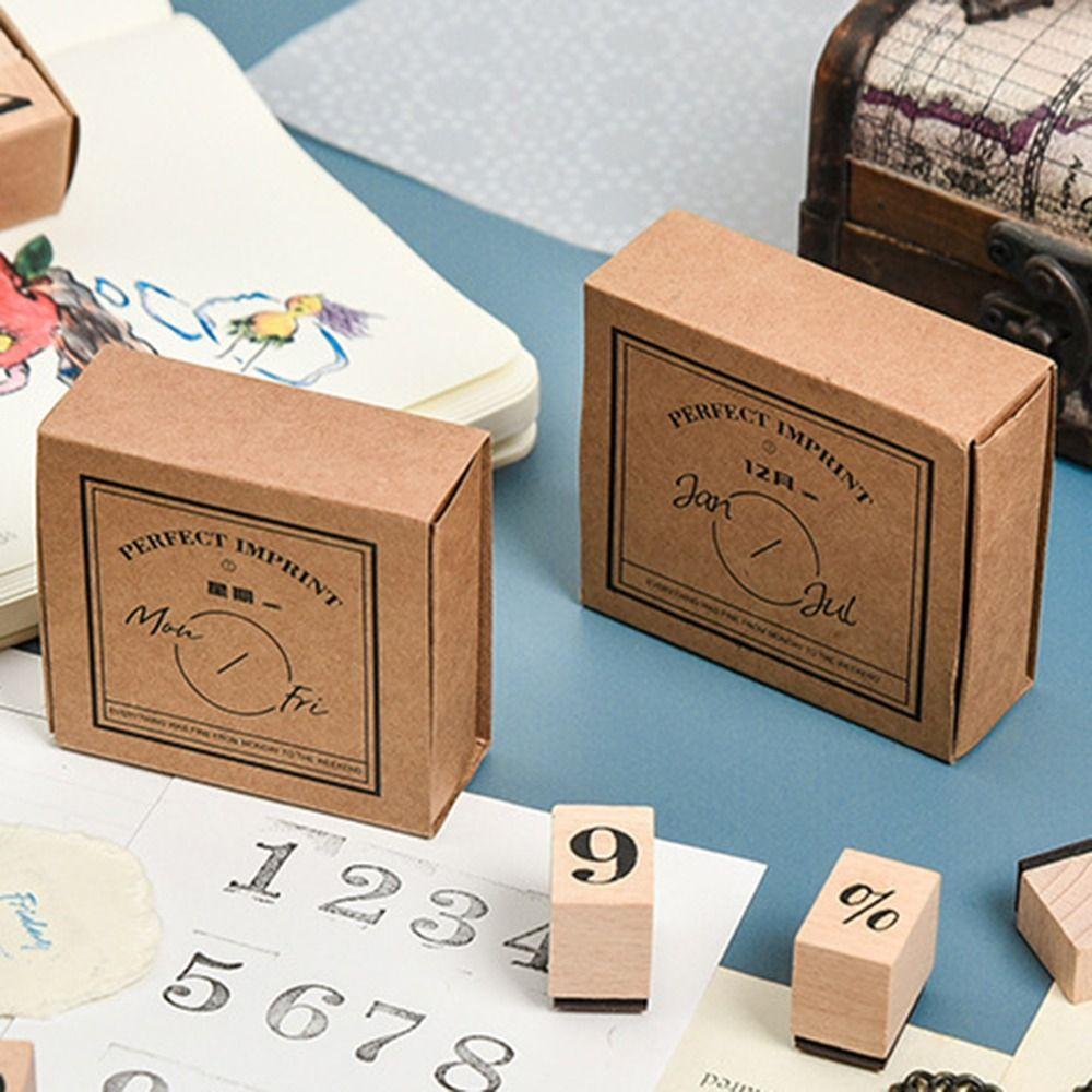 

Ручная работа Украшение палатки Базовый символ Номер Штамп DIY Печать Канцелярские принадлежности Офисные принадлежности