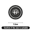 1/2pcs Car Coasters Silica Gel Water Cup Mat Valve Non-slip Pad For Alfa Romeo Giulia Stelvio MiTo Giulietta 147 156 159 166 GT