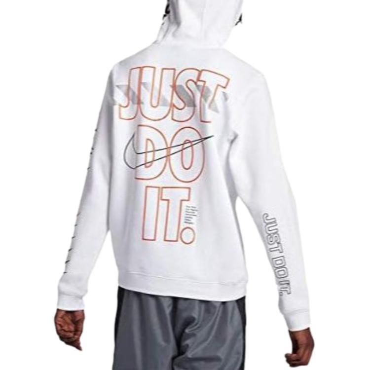 Nike Sweatshirts Men's White Hooded Moderate Other AV5905-100