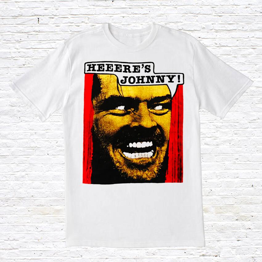 

Heeere#039;s Johnny TShirt. Vintage Style. The Shining. Unisex T-Shirt S