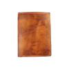 Handmade Distressed Genuine Leather Men's Wallet with Multiple Card Slots, Short Style, Top Layer Cowhide, Vintage Large Banknote Wallet