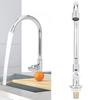 G1/2 Sink Faucet 360 Degree Rotating Stainless Steel Cold Water Tap Kitchen Bathroom Supply
