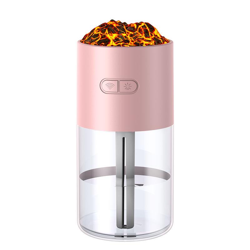 Настольный увлажнитель воздуха для автомобиля с проекцией звездного неба и вращающейся головой, креативный увлажнитель с USB-распылителем и вращающейся головой