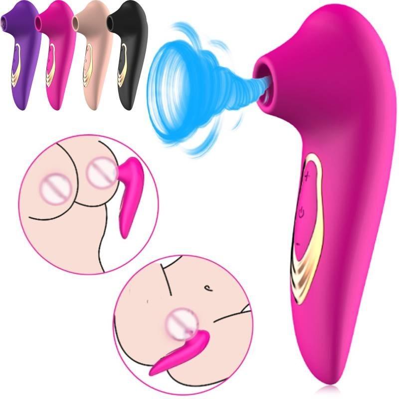 Luxurious Silicone Suction Device Adult Toys For Women In Vibrant Colors 75-80