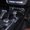 For Mercedes Benz G Class W463 2012-2018 Real Carbon Fiber Car Central Control Gear Head Decorative cover Car Accessories