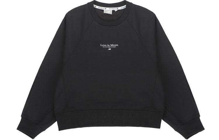 New Balance Sweatshirt Women s Black 5CC13022-BK L
