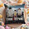 Anime Z-ankyou No T-Terror Cushion Cover Home & Car Multi-Scene Pillow Cover - Reversible, Soft & Durable for Daily Use