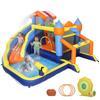Inflatable Castle, 8-in-1, Blower, Water Park, Slide, Trampoline, Ball Pit, Multicolored