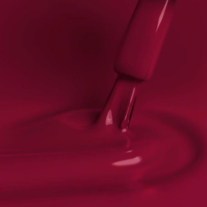 Vernis à ongle - Kabos Gelike 034 - Rouge - Hybride UV LED - Doux pour ongles sensibles