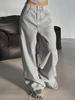 High Waist Straight Jeans Damen Locker Lässig Denim Hose Tägliche Straßenhose