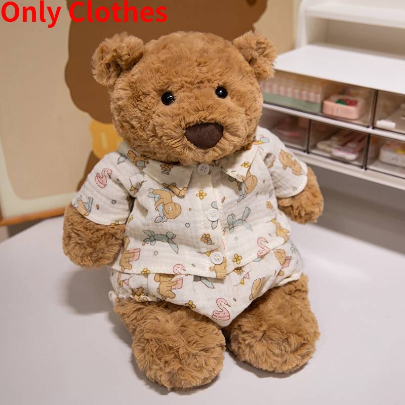 

Bear Clothes Bartholomew Plush Toy Stuffed Animal Doll Kids Gift Decoration Dog Printed Suit,28cm/11.02in