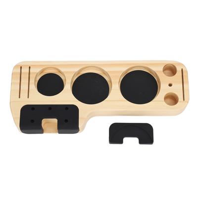 Kaffee Tamper Halter Station Holz Kaffee Filter Verteiler Tamper Halter für Zuhause Café Restaurant Hotel Büro