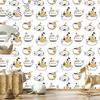 Wallpaper Colorful ships of different types for living room and bedroom 50x1000
