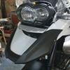 For BMW R 1200GS R1200 GS R 1200 GS 2008 2009 2010 2011 2012 R1200GS Front Beak Fairing Extension Wheel Extender Cover Black