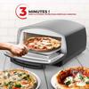 Kitchencook - Four à Pizza - 2000w - Jusqu'à 450°c - 12 Programmes - Plaque De Cuisson En émail, Pelle Et Coupe Pizza En Inox