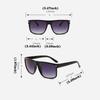 Newest Square Classic Sunglasses men Brand  Sun Glasses Vintage Oculos UV400 Oculos de so