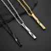 Chain Zinc Zinc Alloy Chain Rectangle Pendant Fashion Jewelry Men's Accessories Korean Style Accessories