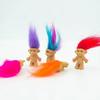 5/10Pcs Mini Troll Dolls Anime Action Figure Colorful Hair Family Members Models Collection Kids Toys for Home Decoration Gift