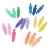 Colorful No-Trace Metal Duckbill Hair Clips for Women - 2025 New Trendy Bangs Hairpins
