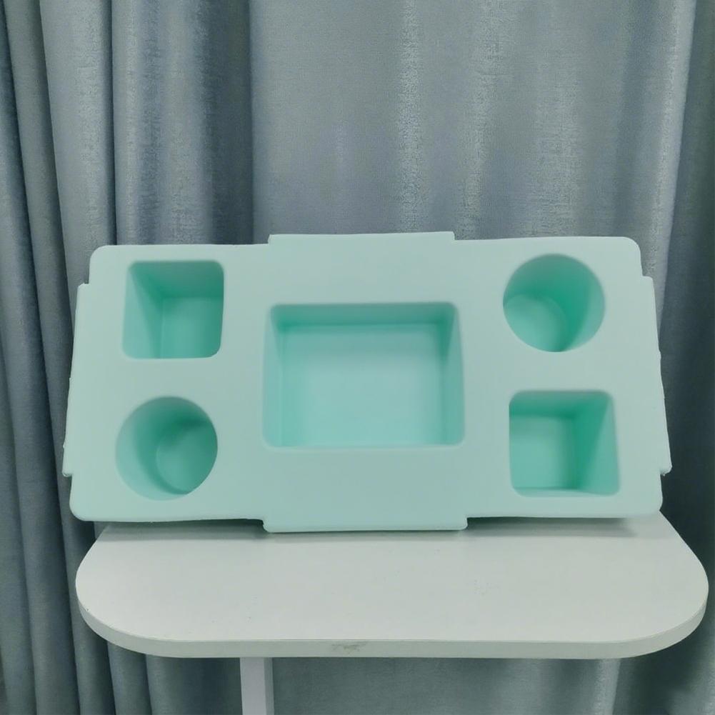 

Top Cup Holder Tray for Bogg Bag Waterproof EVA Storage Lid for Stanley Multifunctional Outdoor Camping Travel Phone Organizer зелёный